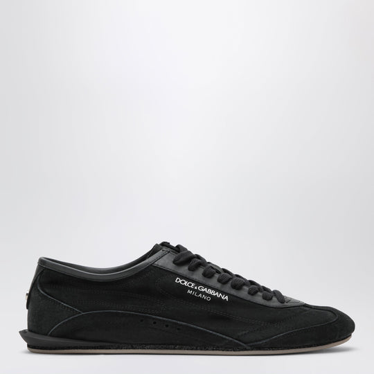 Black Dg Sailing Raffia Trainers