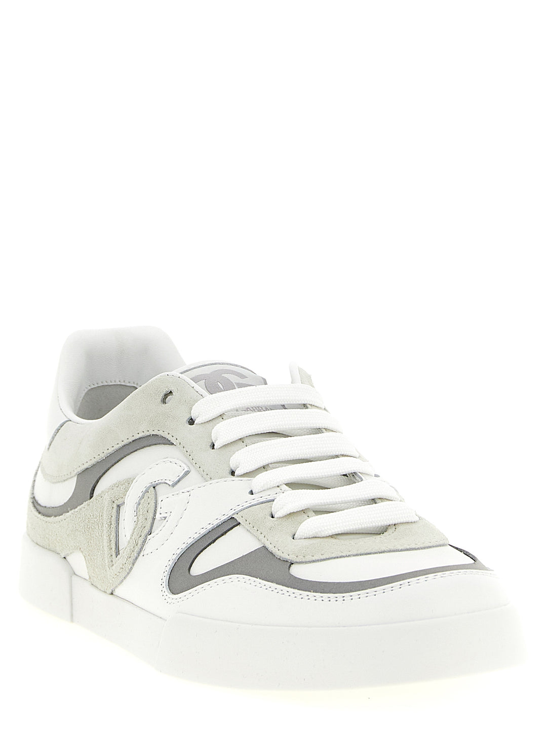 Dolce & Gabbana Portofino Sneakers - Gray | 3abfdabc73728ba029f65fa804b157f151d41613