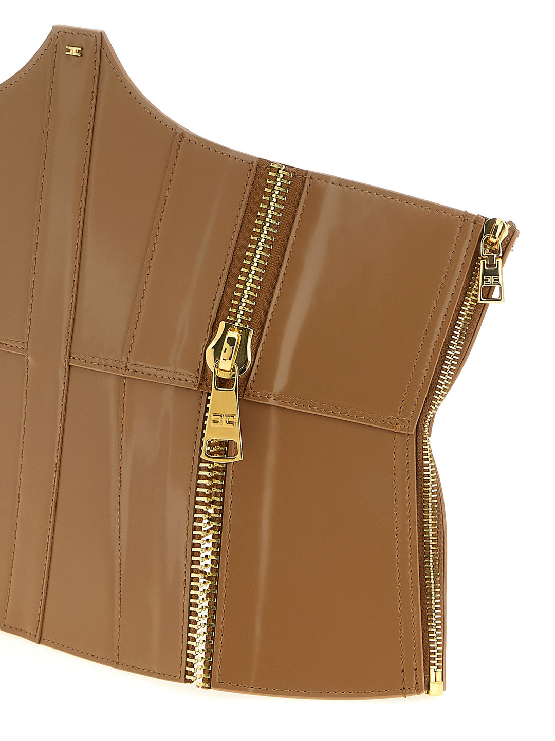 Elisabetta Franchi Bustier Belt Belts - Brown | 17d794d8462e5bedc9674b876bf53bb0b9bf86da