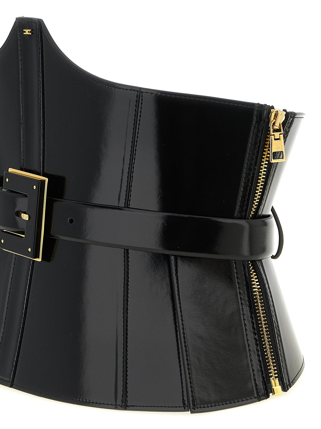 Elisabetta Franchi Corset Belt Belts - Black | 94277eb7f192bab7adbfff4da97b5f87f5fea60a