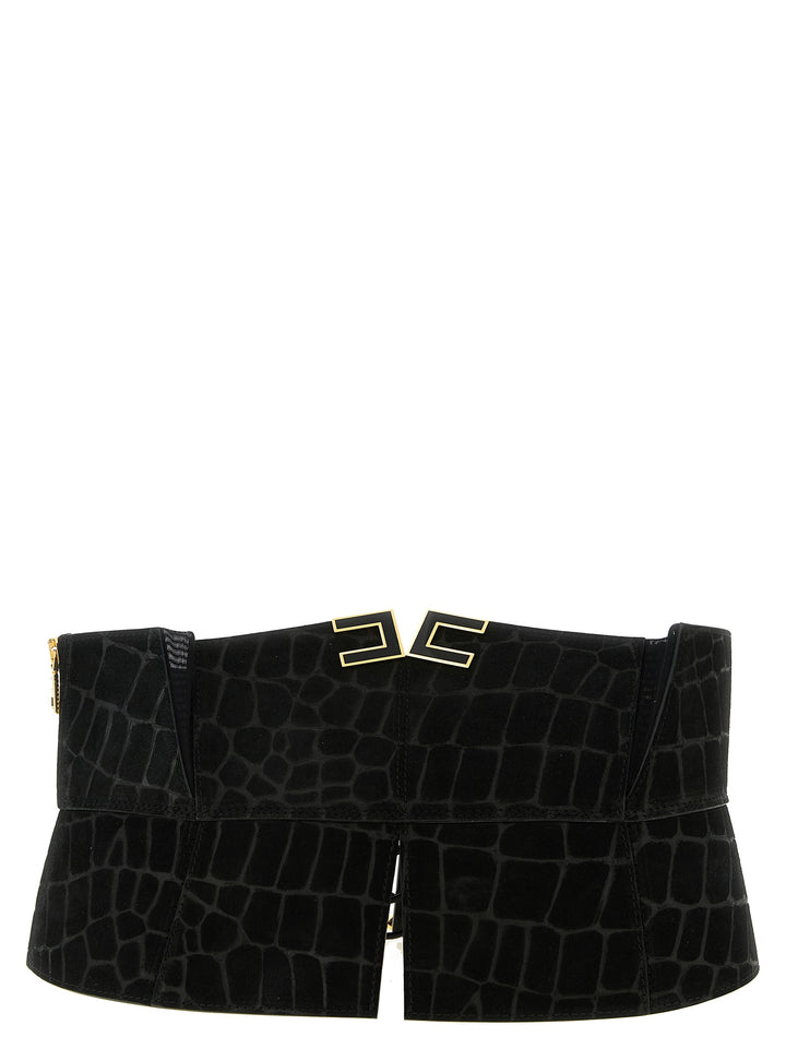 Elisabetta Franchi Bustier Belt Belts - Black | 9bc9eeb7eafba1c706fd91c939502832678c9887