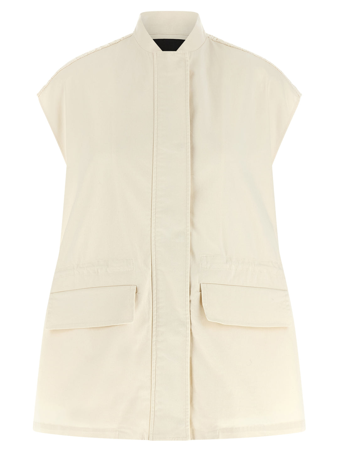 Fabiana Filippi Crochet Vest Gilet - Beige | fd6e6746d75dd4f786fdc1813a63d1ca709529f2