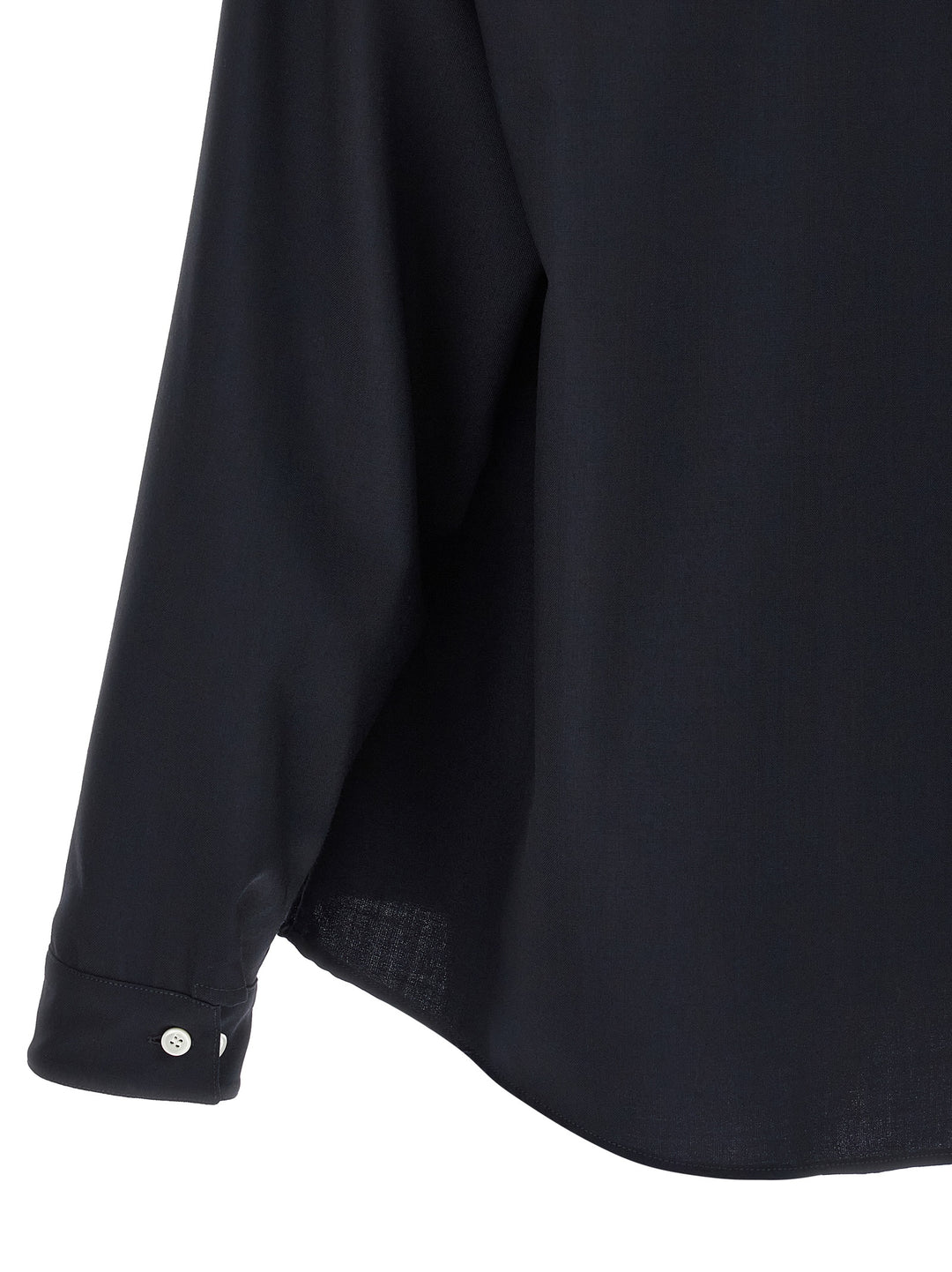 Marni Tropical Wool Shirt and Blouse - Blue | 7ac5fee3dd757b34bddafa20d3471683db92257d