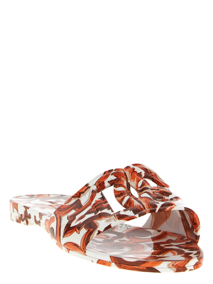 Dolce & Gabbana Bianca Sandals - Orange | 76923235e1d53ea722662371e9bfba42be919270