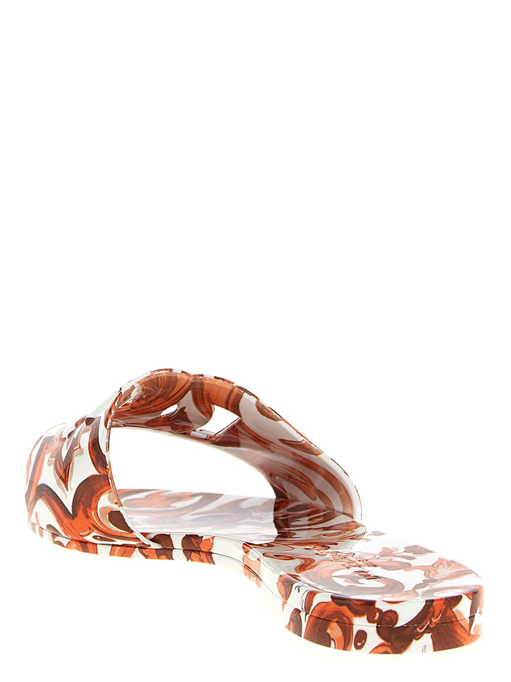 Dolce & Gabbana Bianca Sandals - Orange | d4ea5f3d35c180d699feb2e5e13f521de498e074