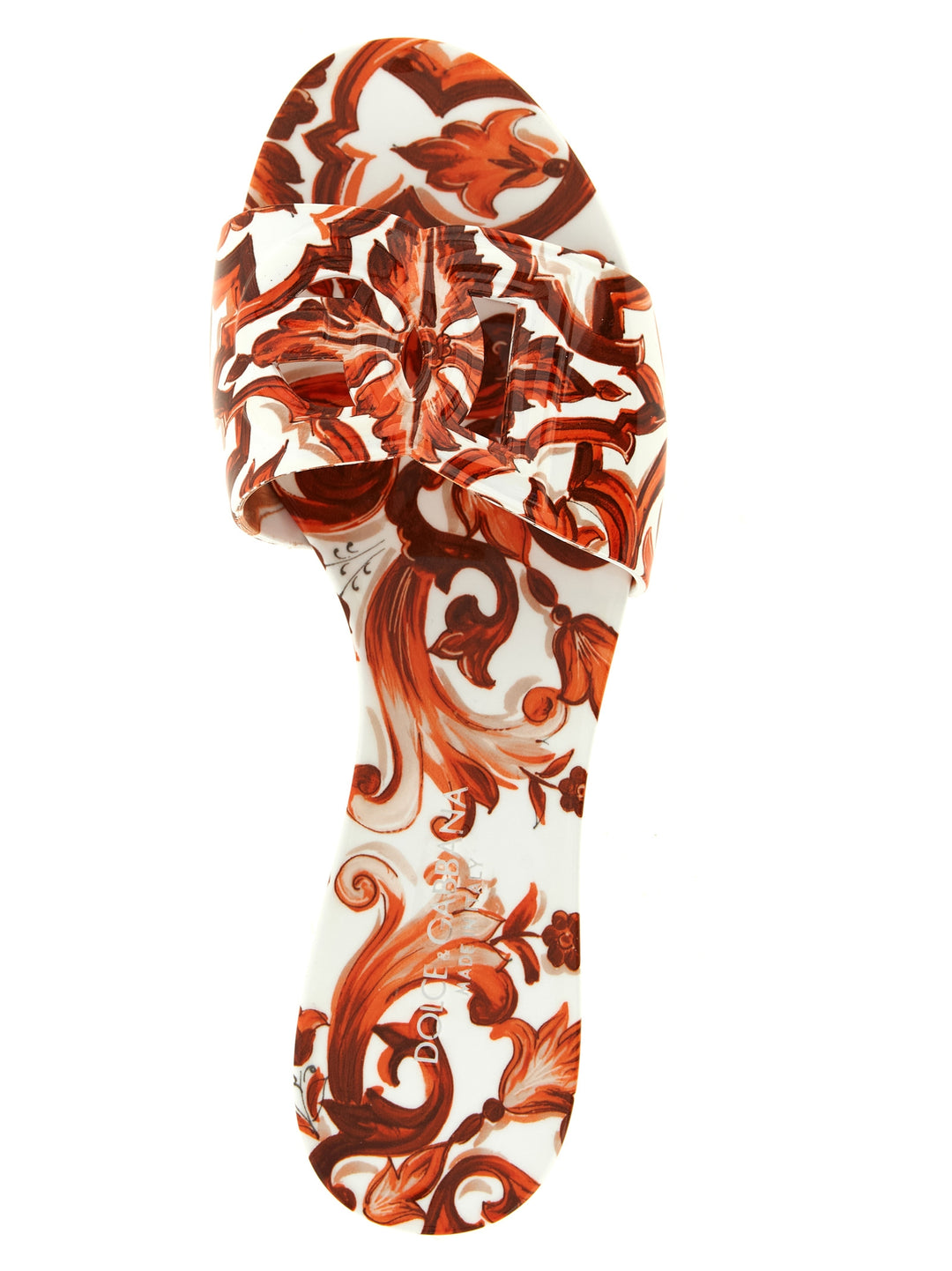 Dolce & Gabbana Bianca Sandals - Orange | d3cbd2bb5a55facc8d2a6b75803cc8174cebd0c7