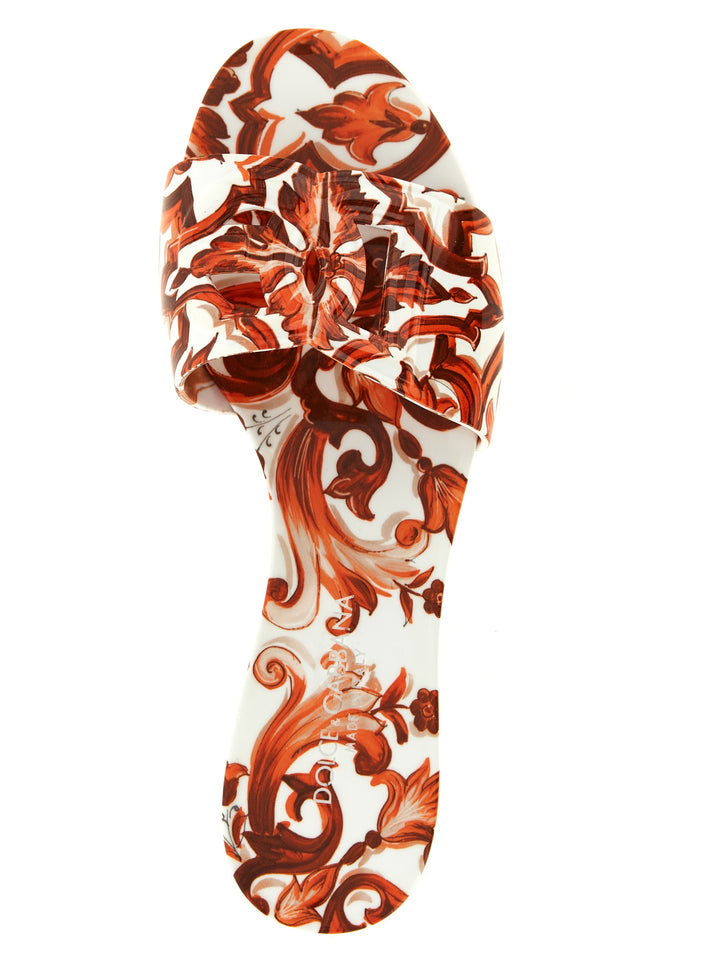 Dolce & Gabbana Bianca Sandals - Orange | d3cbd2bb5a55facc8d2a6b75803cc8174cebd0c7