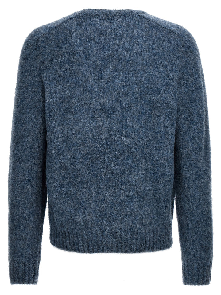 Harmony Shaggy Sweaters and Cardigans - Light Blue | 9754d62f207624d2353422a2524b6fe1c3f1490b