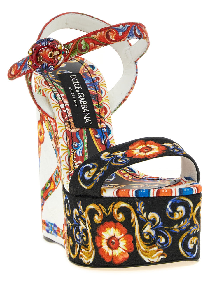 Dolce & Gabbana Keira Wedges - Multicolor | ea668342ca89912de79edc284e2824679a23ac5f