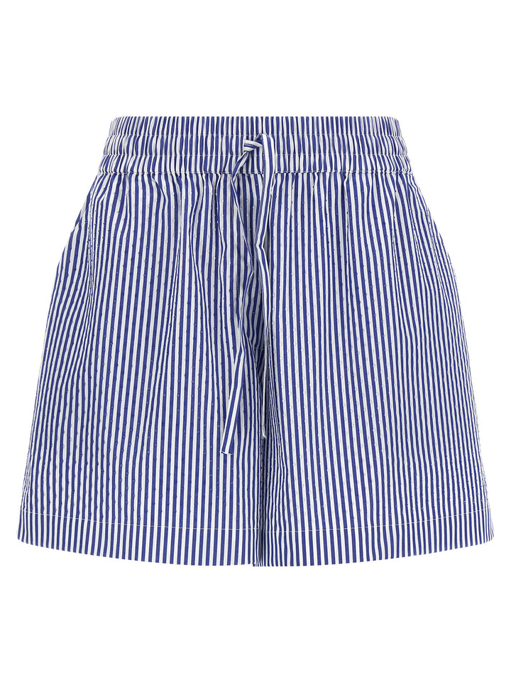 P.A.R.O.S.H. Cashine Bermuda and Short - Blue | 7ef3cc6afd99c4c7a5f7300a83f4acb389b38783