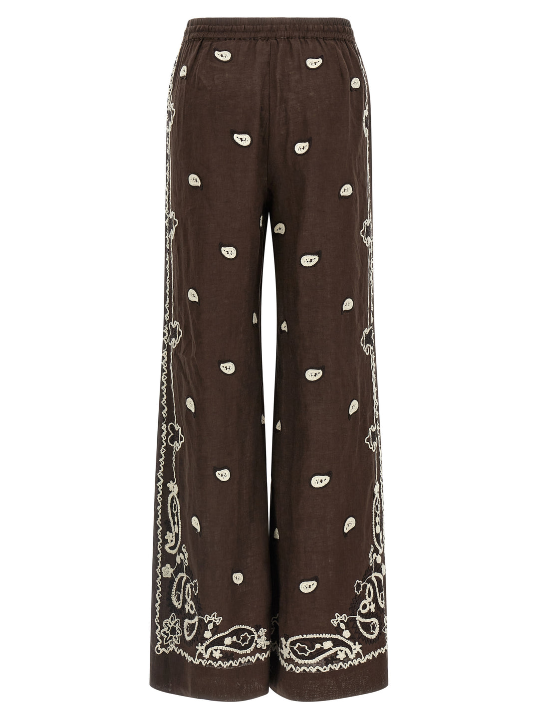 P.A.R.O.S.H. Beach26 Pants - Brown | 840a87c1199b07ec8b434987a22cc120ad0b8bac