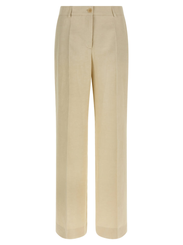 P.A.R.O.S.H. Raisa26 Pants - Beige | 2b3087a1f17f9a35ca26db26c7febb9eebd1be79