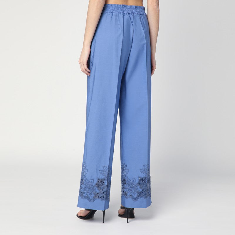 P.A.R.O.S.H. Pants - Blue | 64cda75c04cffb31e42328ec242d89c2518457cc