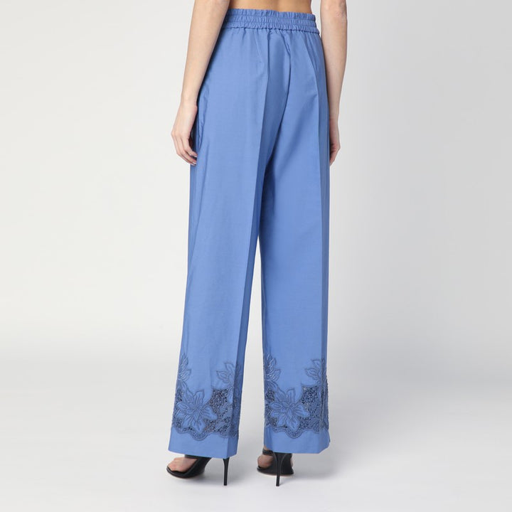 P.A.R.O.S.H. Pants - Blue | 64cda75c04cffb31e42328ec242d89c2518457cc