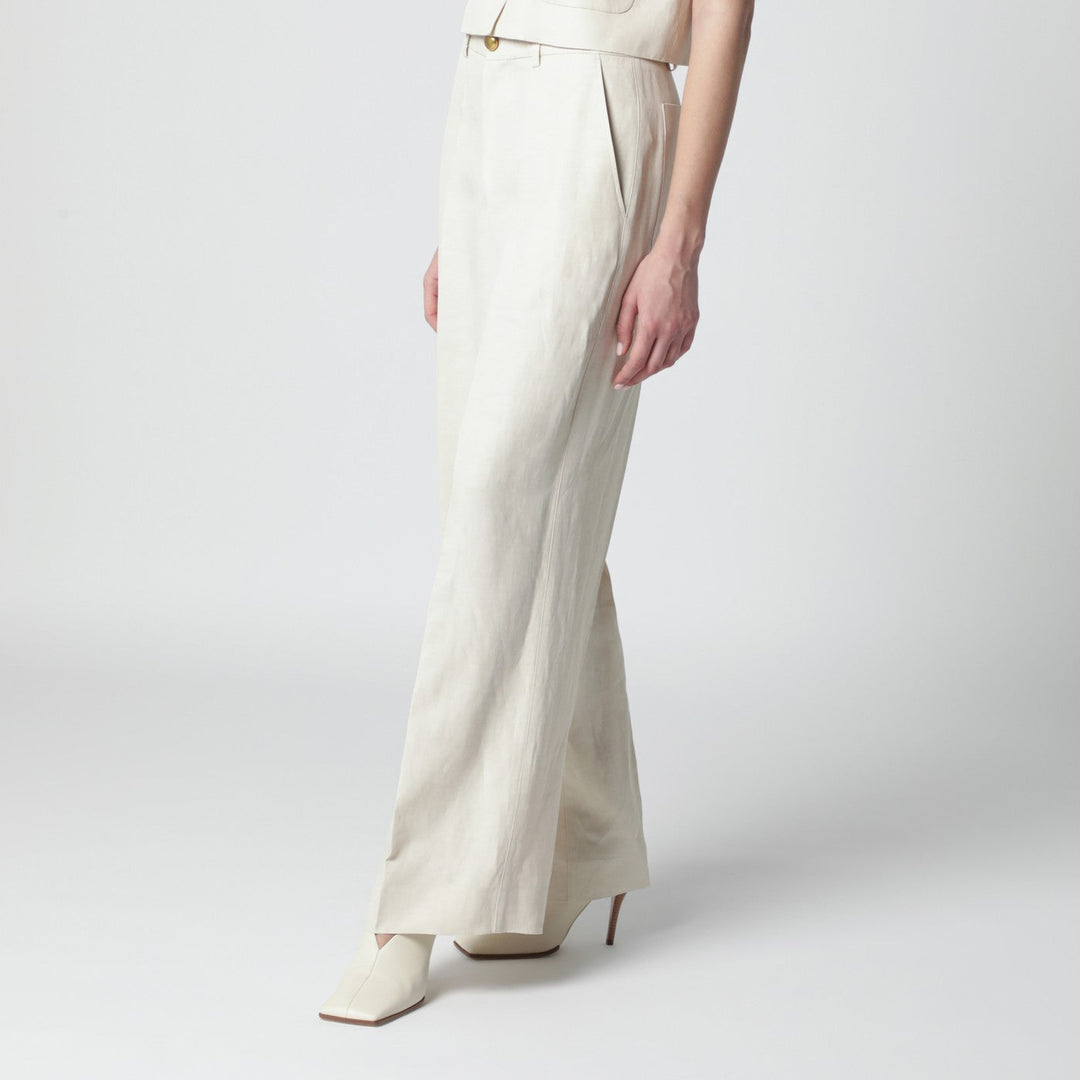 P.A.R.O.S.H. Pants - Beige | 74c1bfb4c81e5064b624445b41bd64eaf7eeb7e0