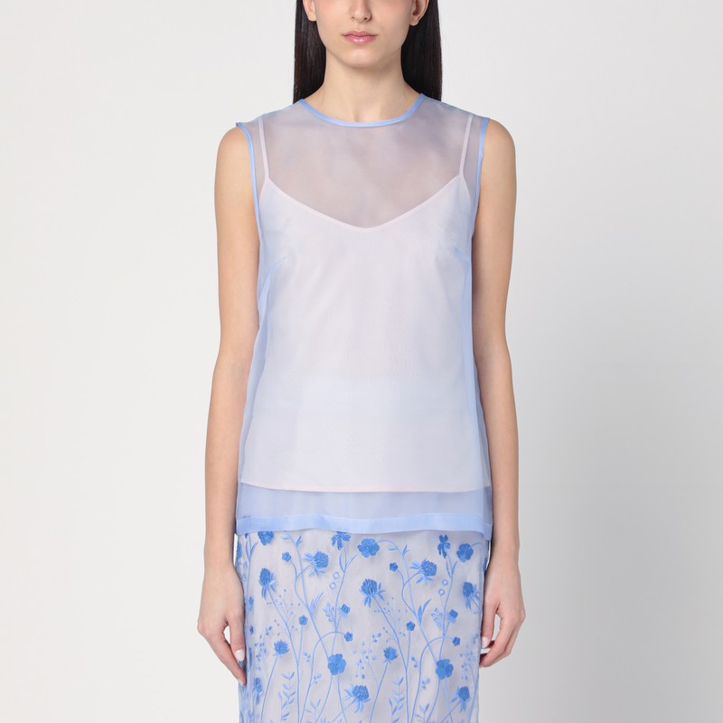 P.A.R.O.S.H. Shirts & Tops - Blue | ebb48912be0505c971ddfa2078dbe0a05cb70de3