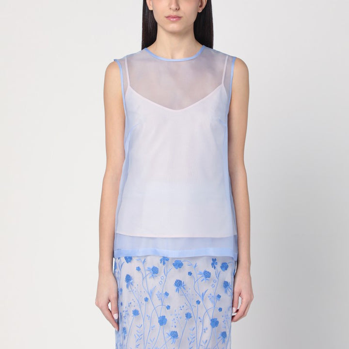 P.A.R.O.S.H. Shirts & Tops - Blue | ebb48912be0505c971ddfa2078dbe0a05cb70de3