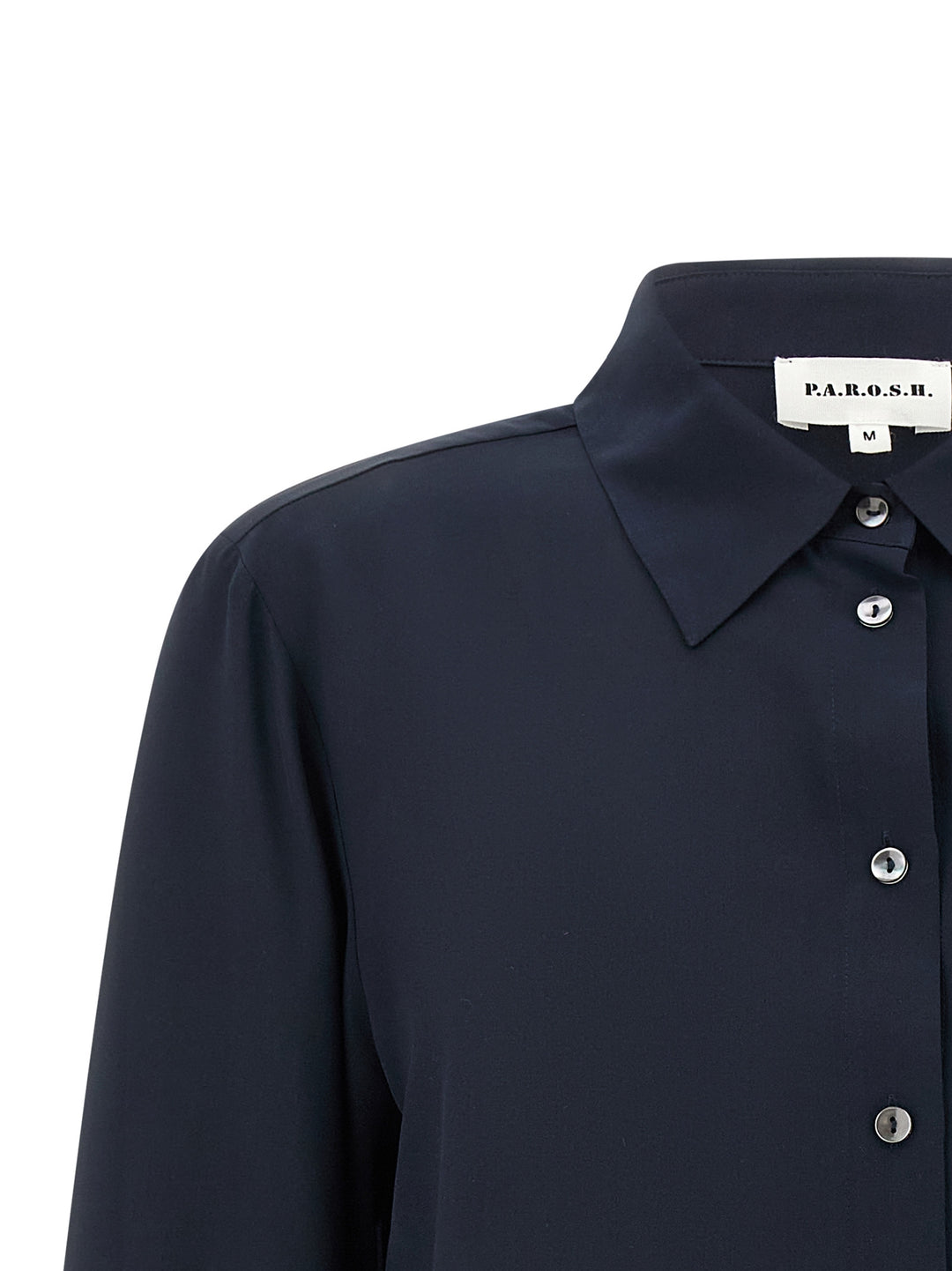 P.A.R.O.S.H. Sweet26 Shirt and Blouse - Blue | 0a5225ad21452ae321625cf8f94de1dd87deac39