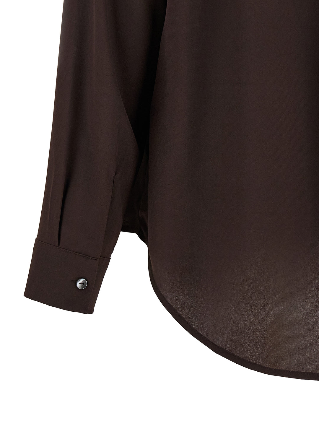 P.A.R.O.S.H. Sweet26 Shirt and Blouse - Brown | e1bbad39f40f7a98c70bcbe19a6c79c945f4b305
