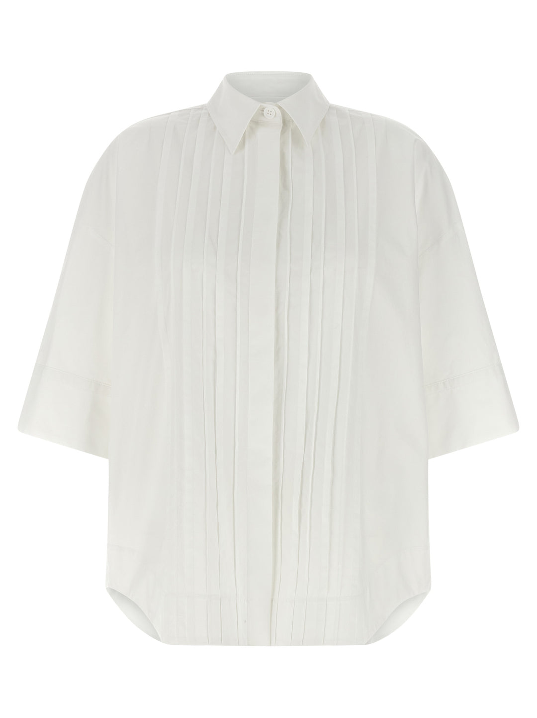 P.A.R.O.S.H. Canyox26 Shirt and Blouse - White | 8b8bb46f6d7a8e09060a9a06923e02063c8c4487