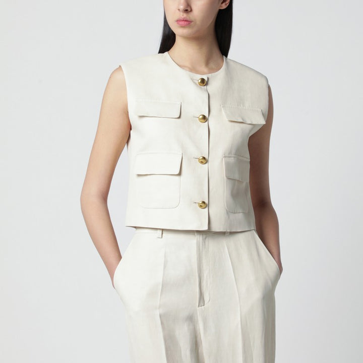 P.A.R.O.S.H. Coats & Jackets - Beige | cd80137700eae7962106961c80262ba909b4f135