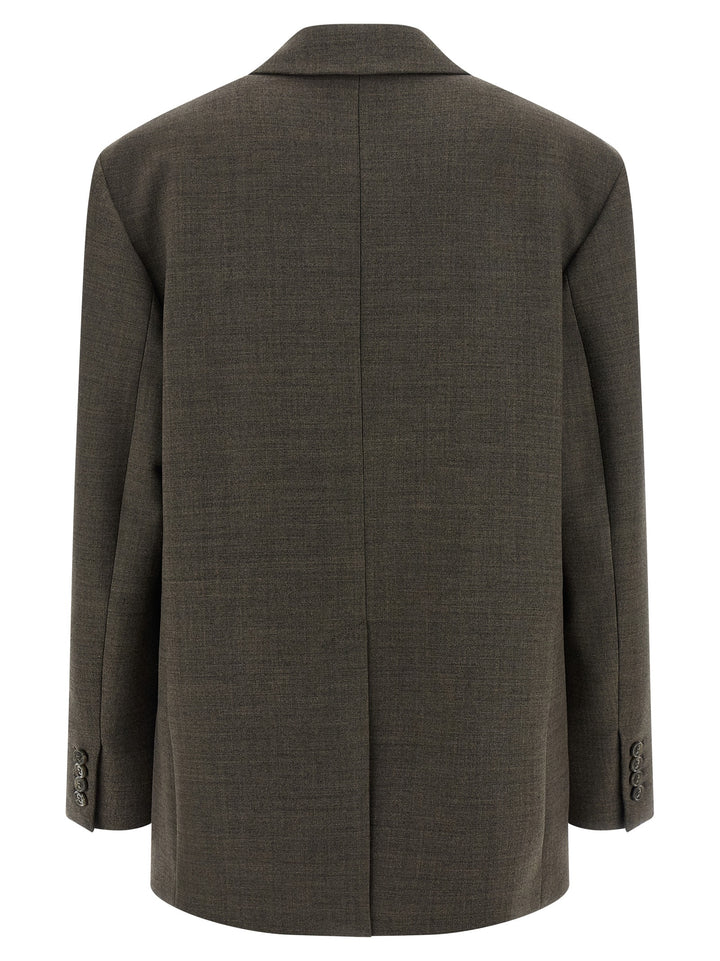 P.A.R.O.S.H. Powo BlazerS - Brown | 62f10f43c0e7a484f0b6f4d90a54fb6bc2ede279