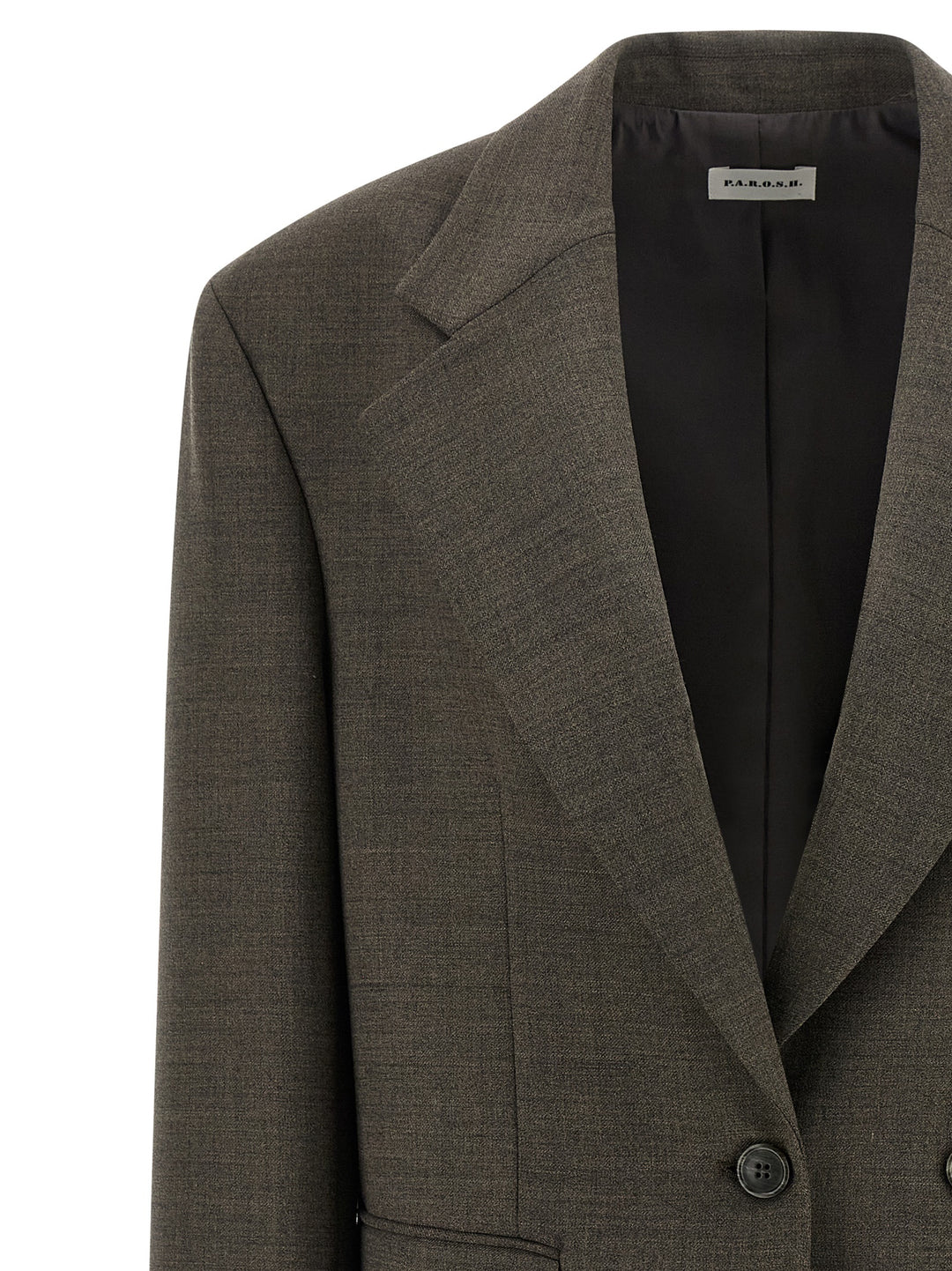 P.A.R.O.S.H. Powo BlazerS - Brown | 3c4eb1ea2c3c3e10bab9a83b30f84d9176498edd