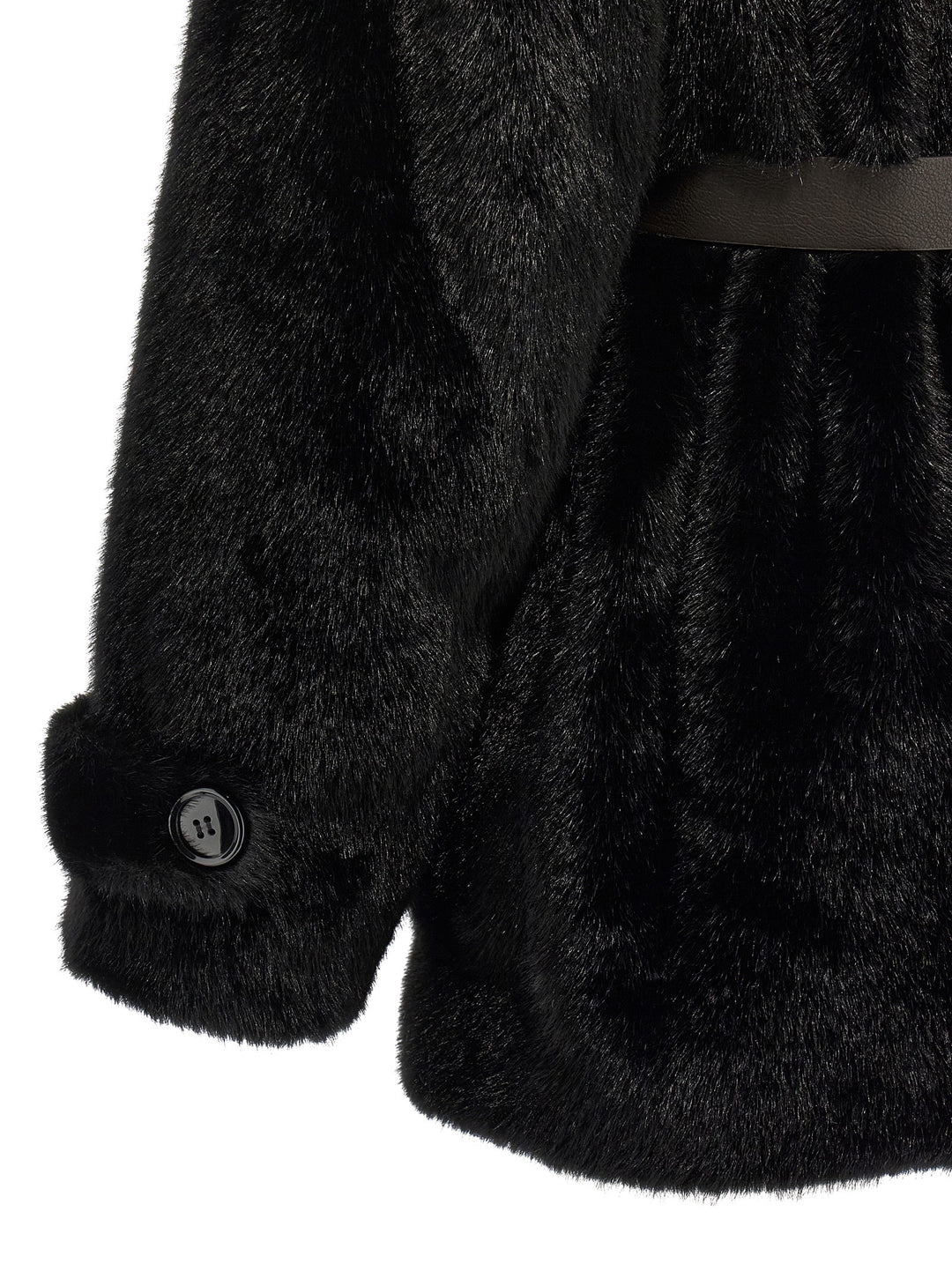 P.A.R.O.S.H. Faux  Coat Fur - Brown | 66742e7a1b0f7d8329d2acdefe4b4593f579cd80