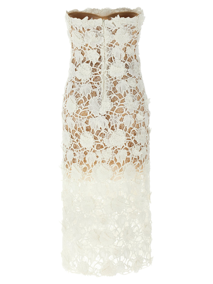 Ermanno Scervino Macramé Lace Dress Dresses - White | a79c9b2ba23ad7053c1b4ea81e931ea6e42f05bd