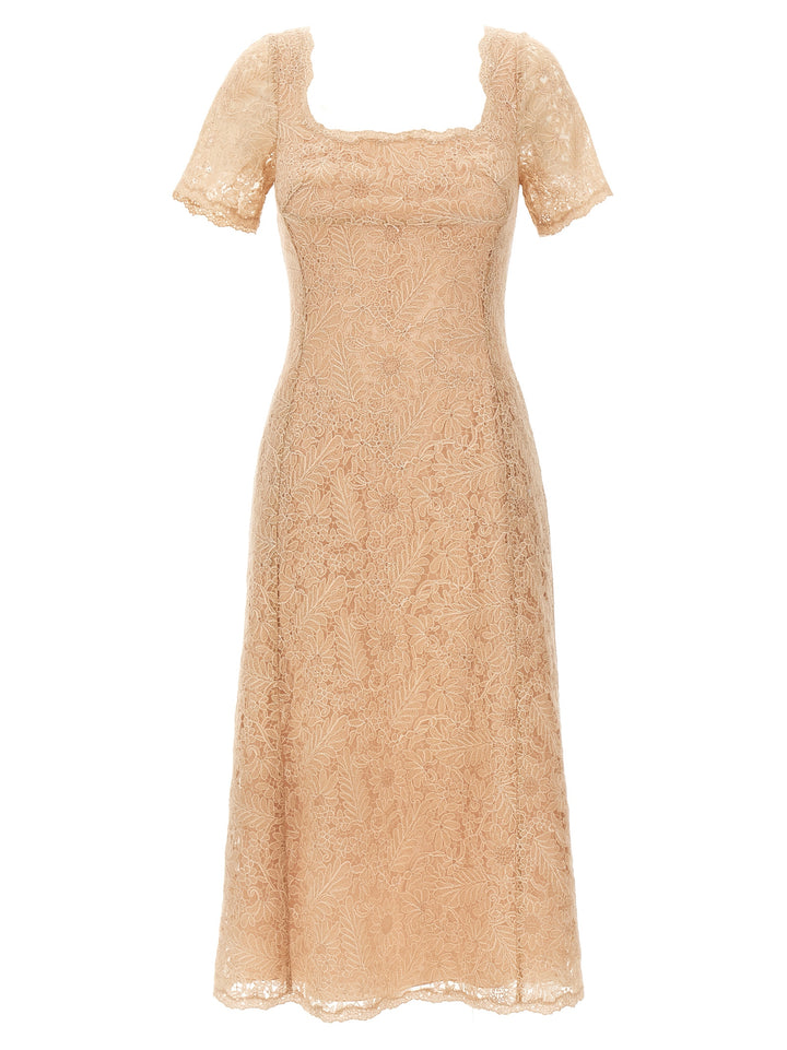 Ermanno Scervino Lace Dress Dresses - Pink | 027e1facaf96dacce1a21a2aed95e3787240420c