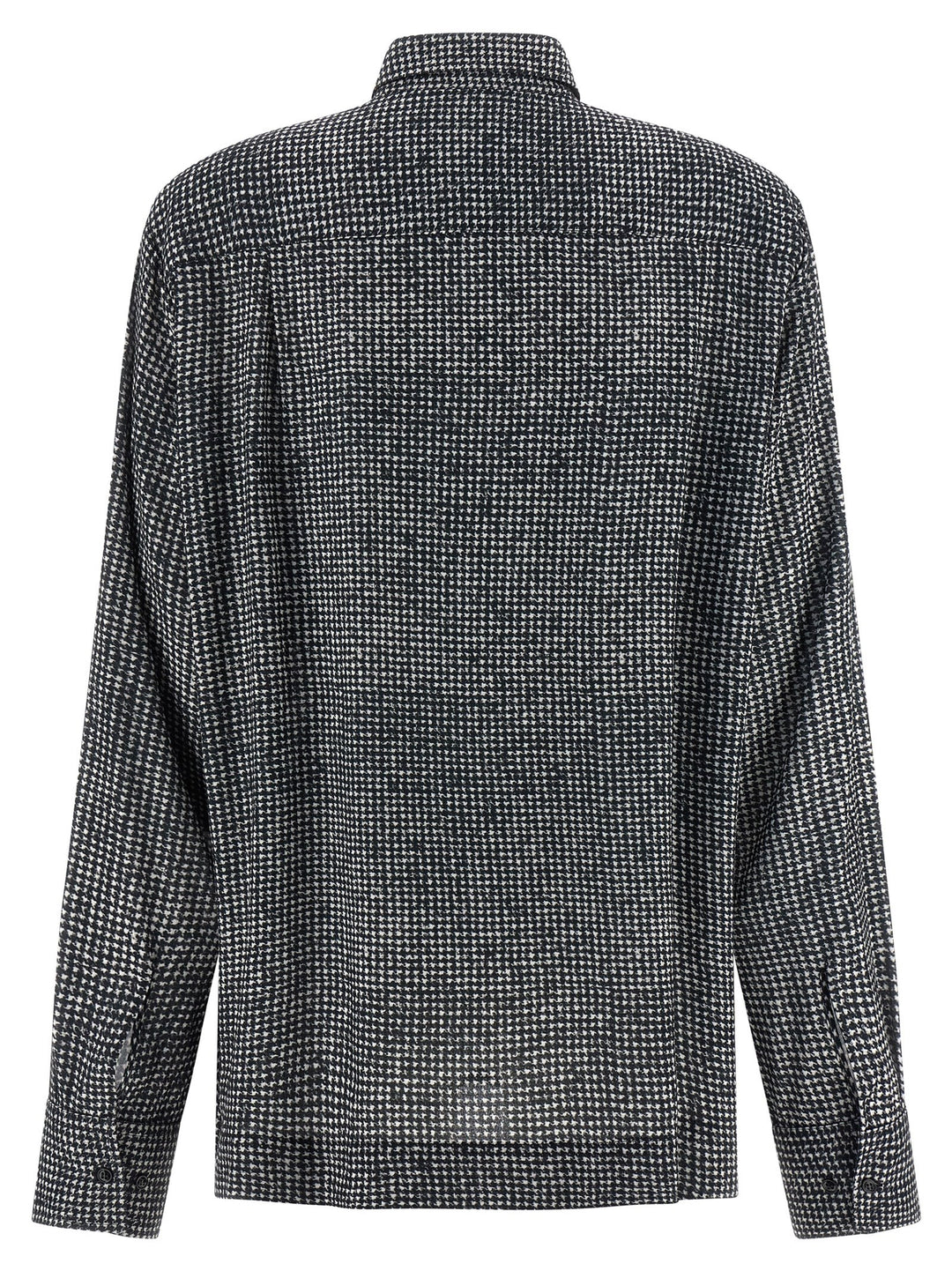 Ermanno Scervino Rhinestone Plastron Shirt Shirt and Blouse - White/Black | 6ac1b15d6d3b29bfb34c696bc69e3f707a82f82f