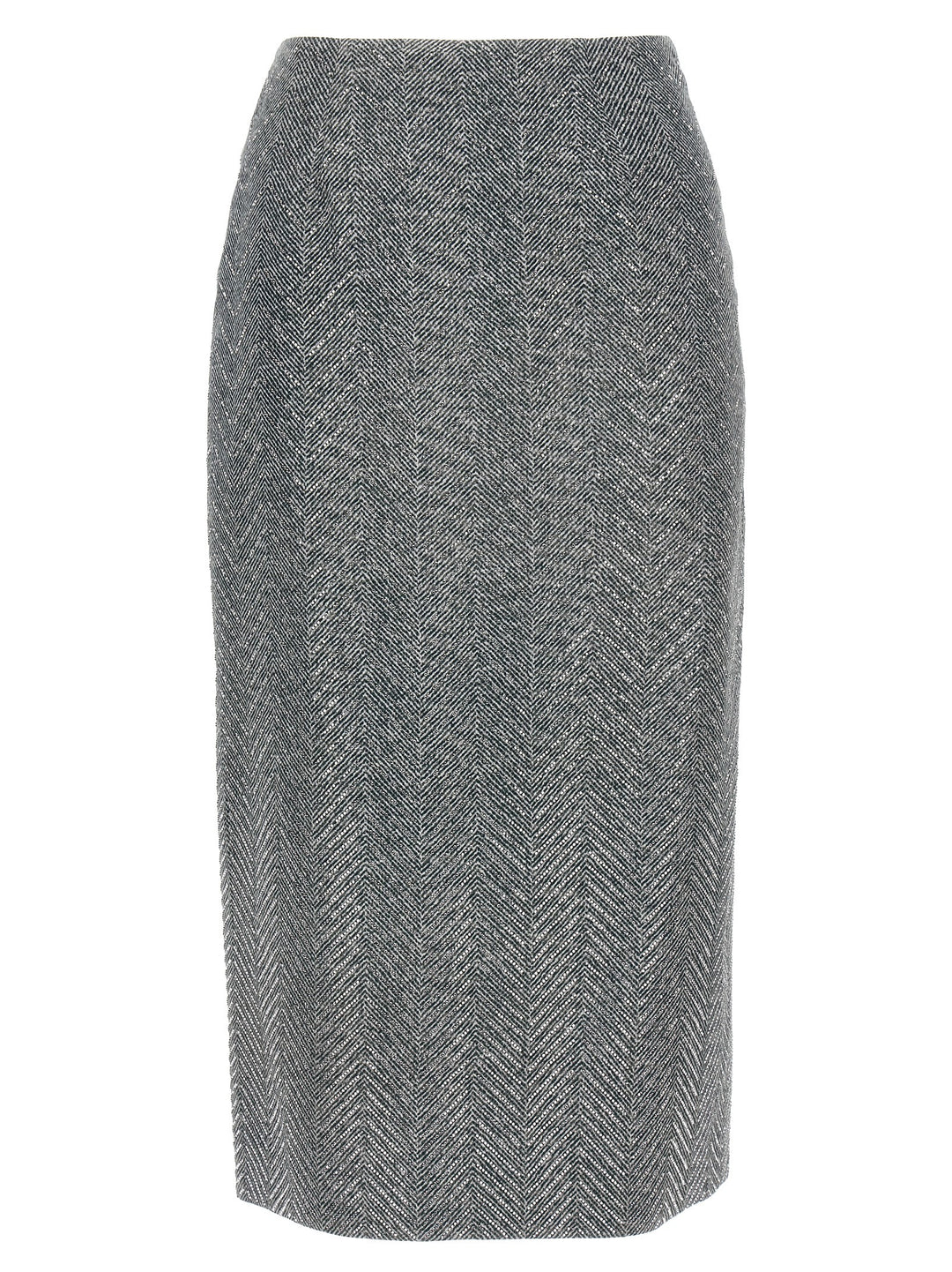 Ermanno Scervino Rhinestone Skirt Skirts - Gray | 2d4c93dfe406ee5e2ce2c3e8d3634804ab22b041