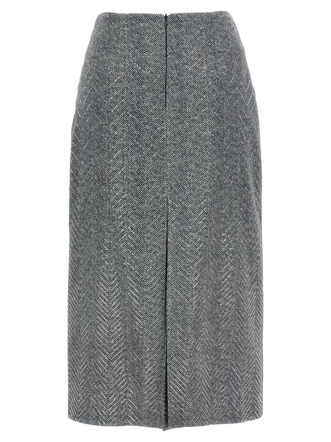 Ermanno Scervino Rhinestone Skirt Skirts - Gray | 342afe704f0a102d122ad0adb0239fde4df4354f