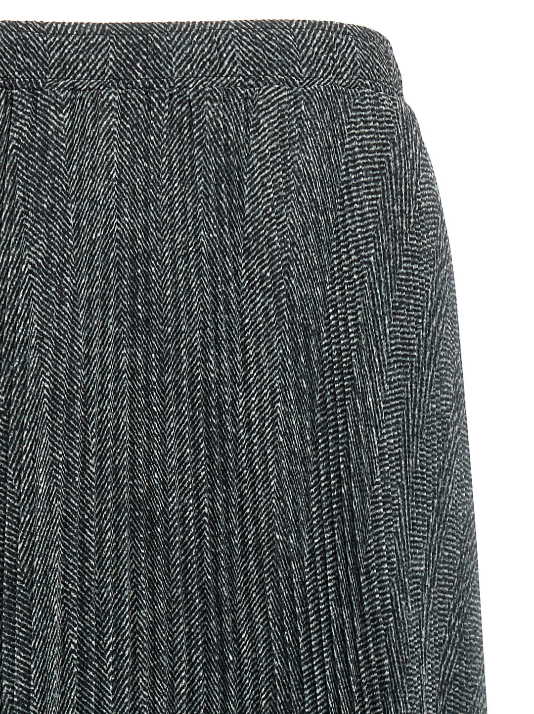 Ermanno Scervino Pleated Longuette Skirt Skirts - Gray | dd72819976cc48d5c0b420366374bd8792cbb74e