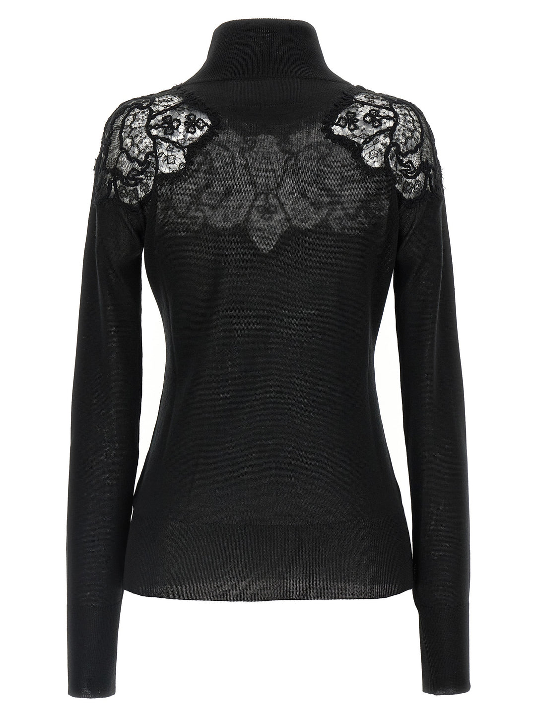 Ermanno Scervino Lace Sweater Sweaters and Cardigans - Black | 4e281ed4329c30c6f875f6d596891a84c341489b