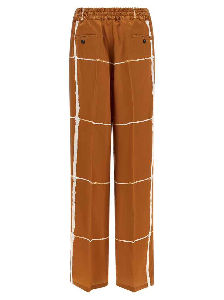 Kiton Silk Pants - Brown | 6489ef4094c92cb168a66890a3d5579b51db61db