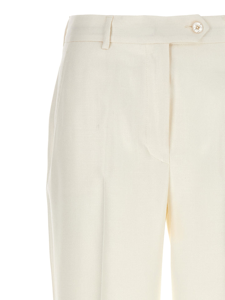 Kiton Cigarette Pants - White | 29dc68c98e5a2dce2107a5c1d505c1524b2f450f