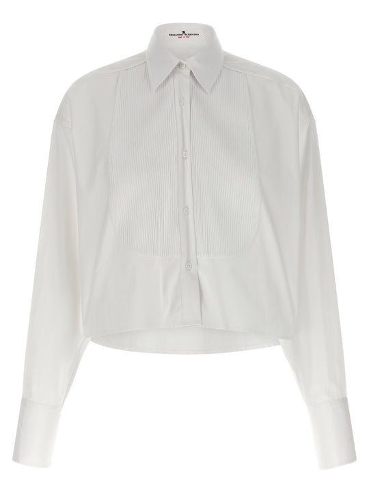 Plastron Shirt Shirt And Blouse White