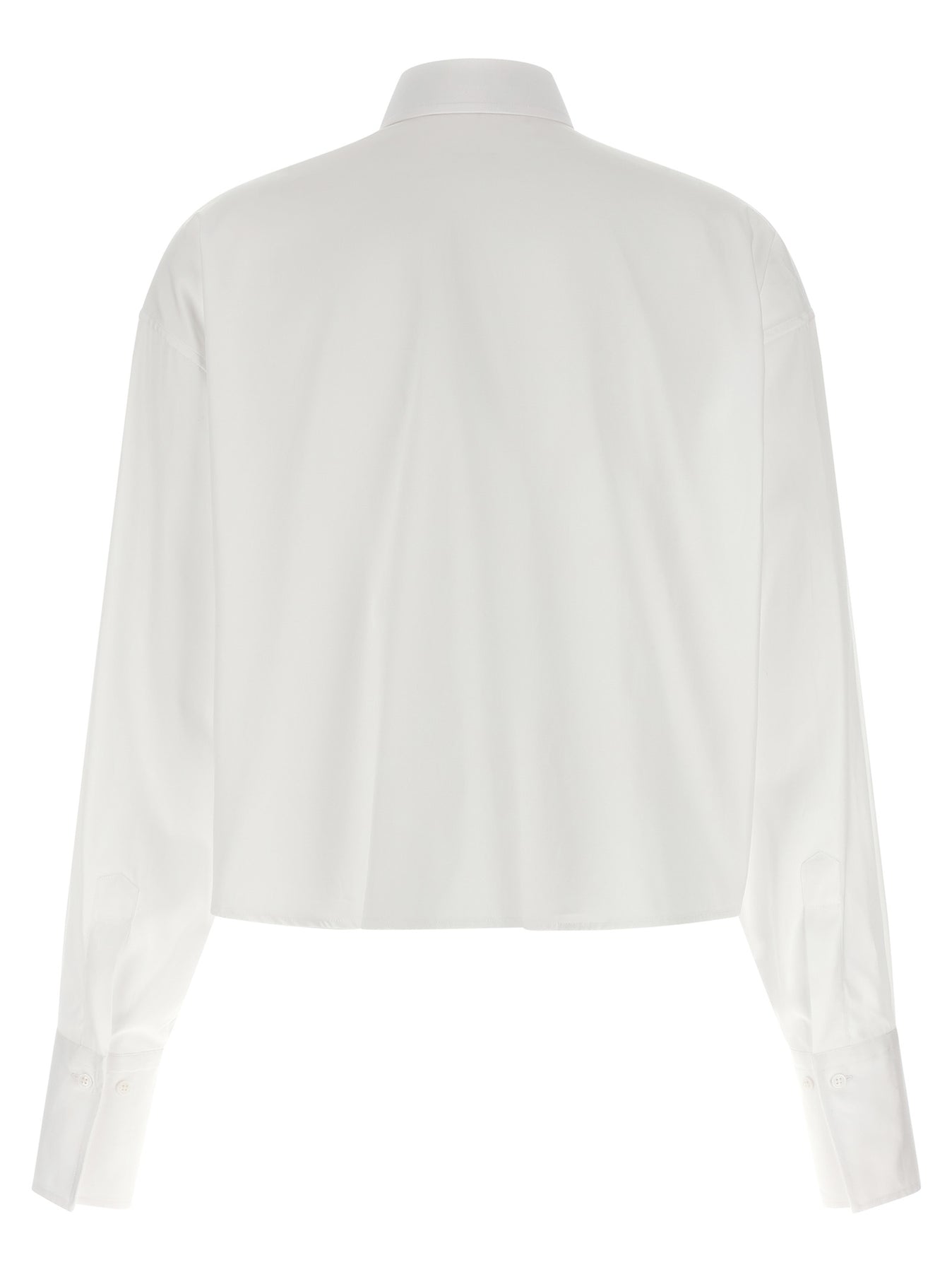 Ermanno Scervino Plastron Shirt Shirt and Blouse - White | 05f8245166766c951a1e0d6fa96ca59d5a00ba6c