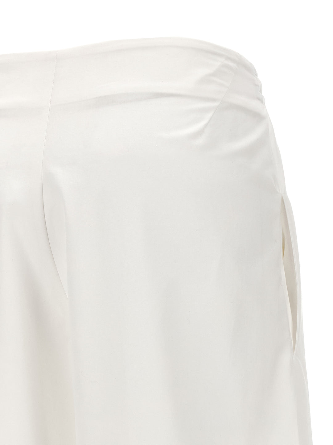 Ermanno Scervino Lace Insert Pants - White | 1c6ec50619dd6a2c16e6d82ac943b586e134a620