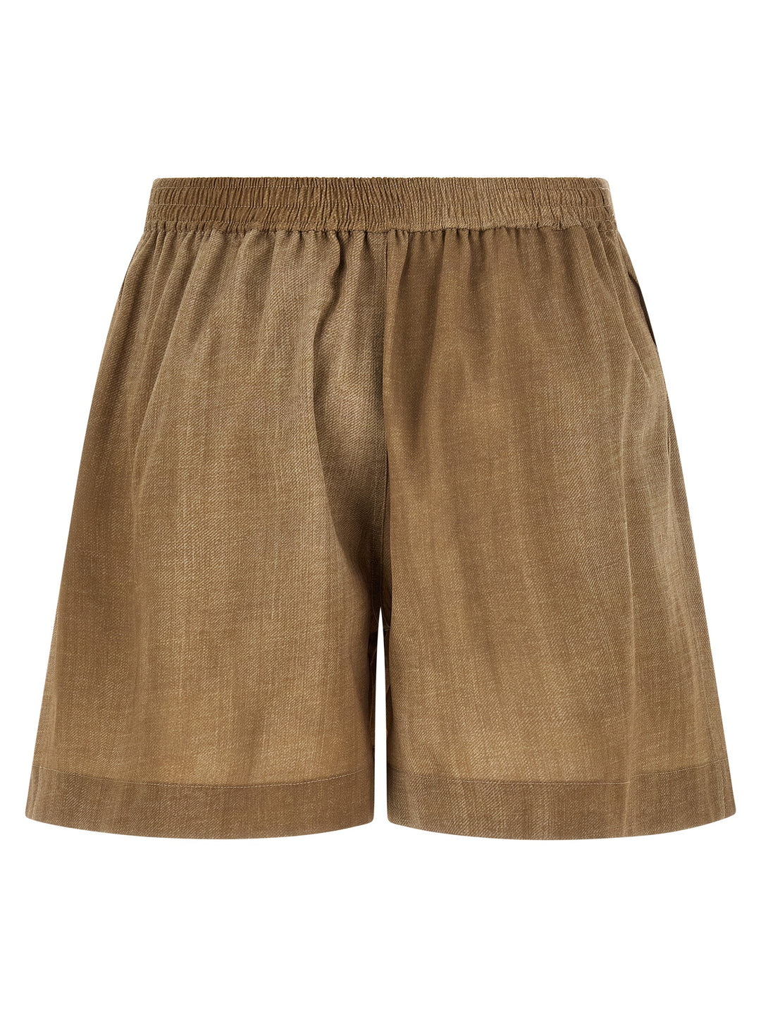 Ermanno Scervino Marocain Shorts Bermuda and Short - Beige | 21bae2804e2453dadb6898dd8b4d30b06a4babd9