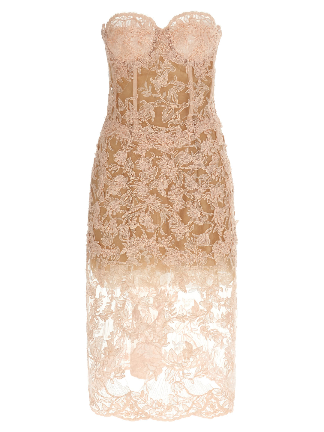 Ermanno Scervino Lace Dress Dresses - Pink | f9e683b19d3ef610379b1e49fb5432f054734e33