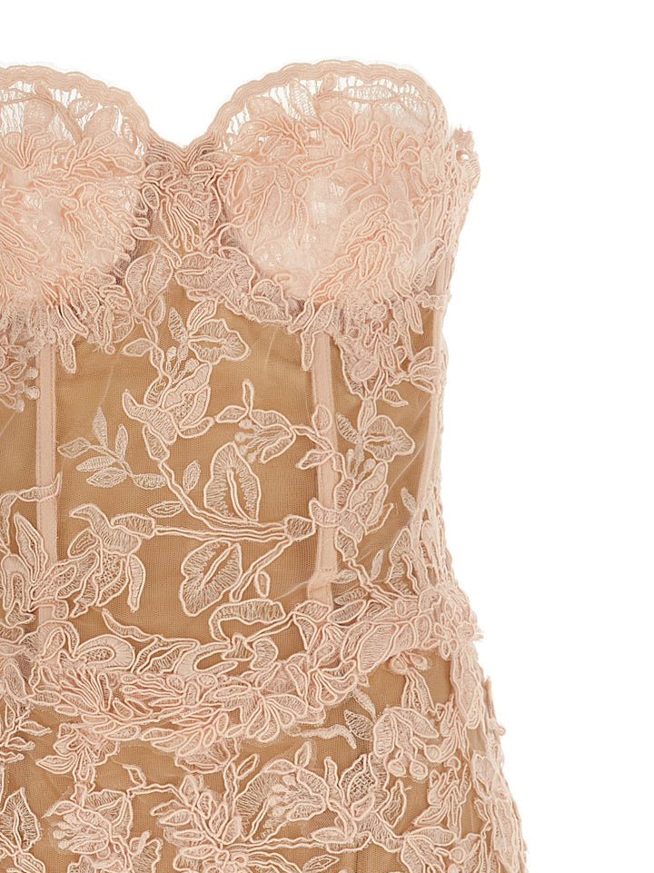 Ermanno Scervino Lace Dress Dresses - Pink | 5d3964076cf14853ed0097b19e17f2acbd5cf213