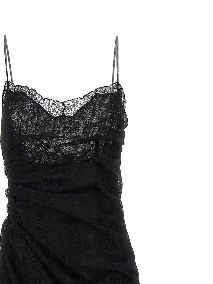 Ermanno Scervino Majolica Lace Dress Dresses - Black | 3b4d9d6b4c235a2376497b58d9d7e1aadbe77461