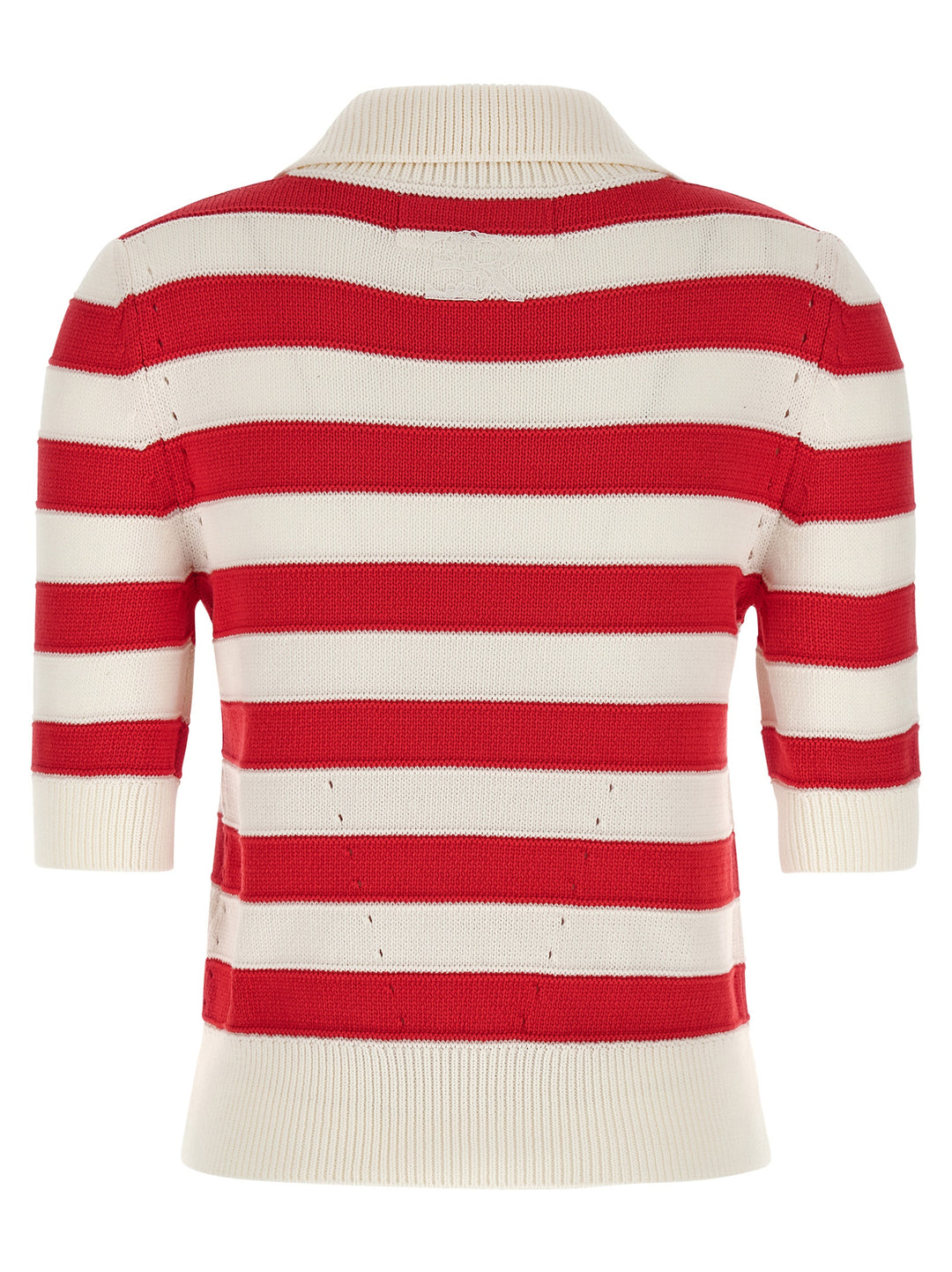 Ermanno Scervino Crochet  Shirt Polo - Red | 29f8b163156c35193d416efd6ab7bf61ca4144f2