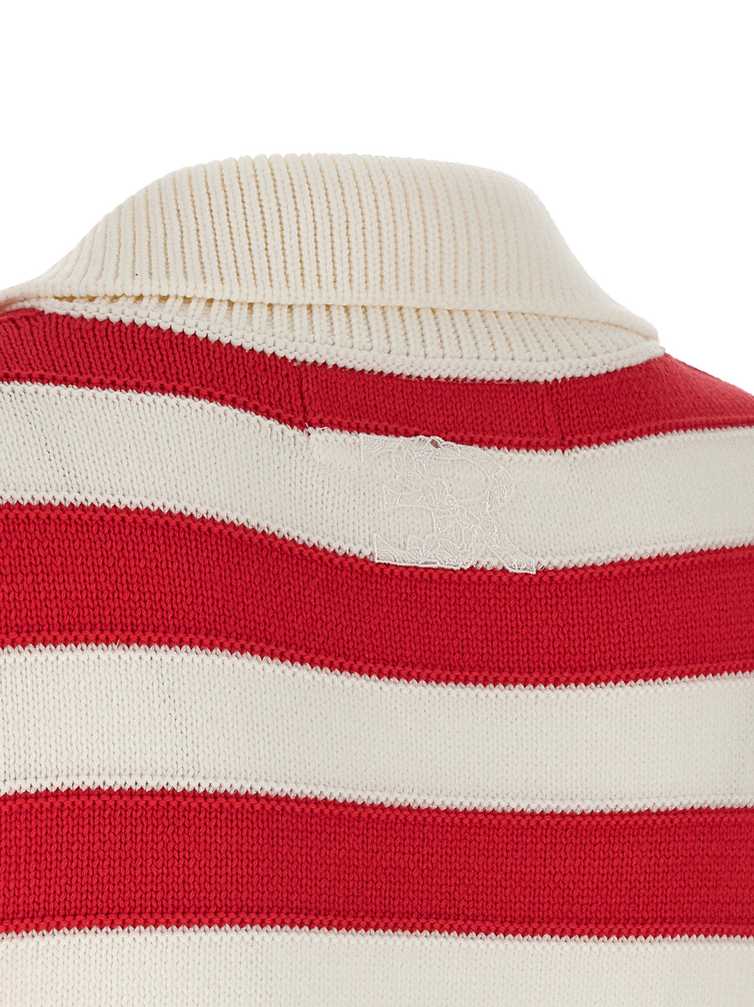 Ermanno Scervino Crochet  Shirt Polo - Red | dda91d81884eaa74fb57a14838bafabd8b3f093f