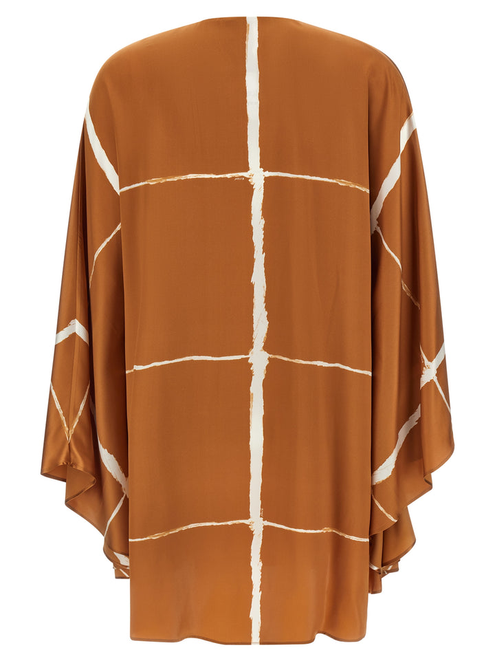 Kiton Caftan Blouse Shirt and Blouse - Brown | 182d7d21c1bfa71a28192e005833650f09a95e63