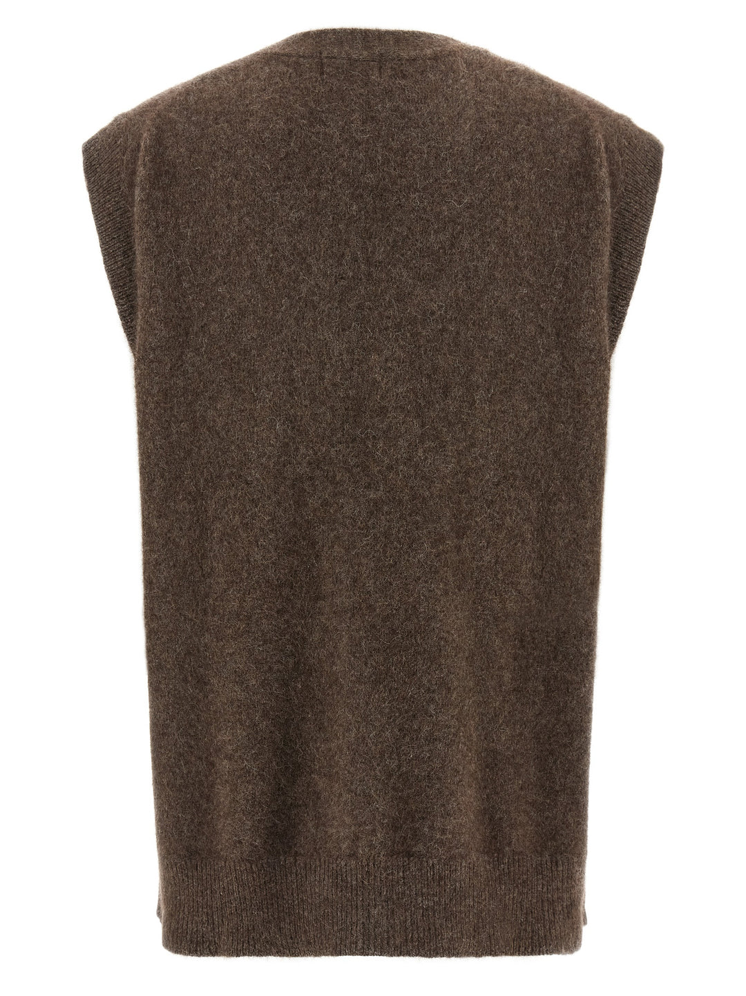 P.A.R.O.S.H. Lacoon Gilet - Brown | 1be66f330b45f8a0f9daafa0fd852553dc6b283e