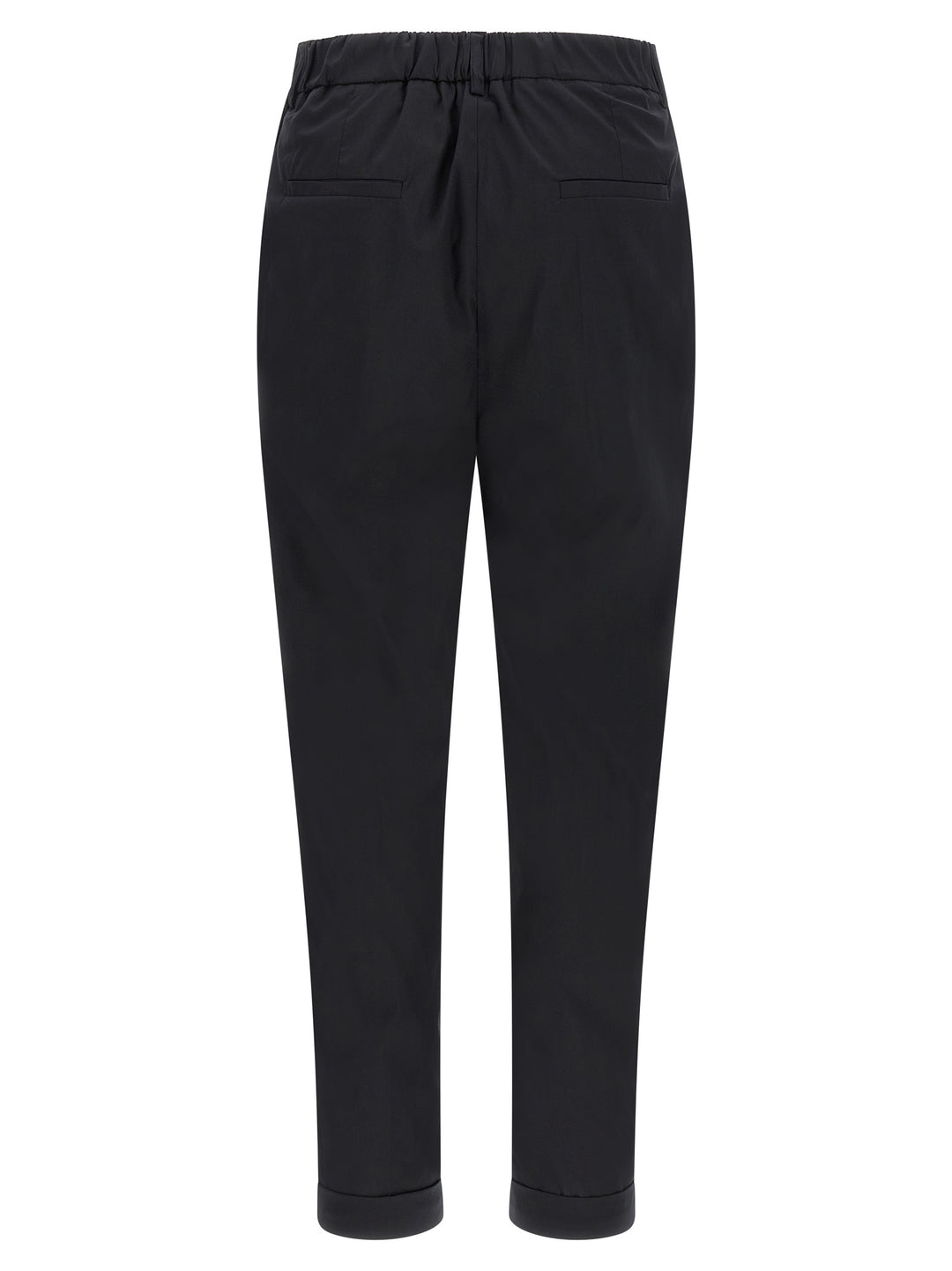 Kiton Poplin Pants - Black | 7505964e7b76cadd190343323f227a38f827d0ef