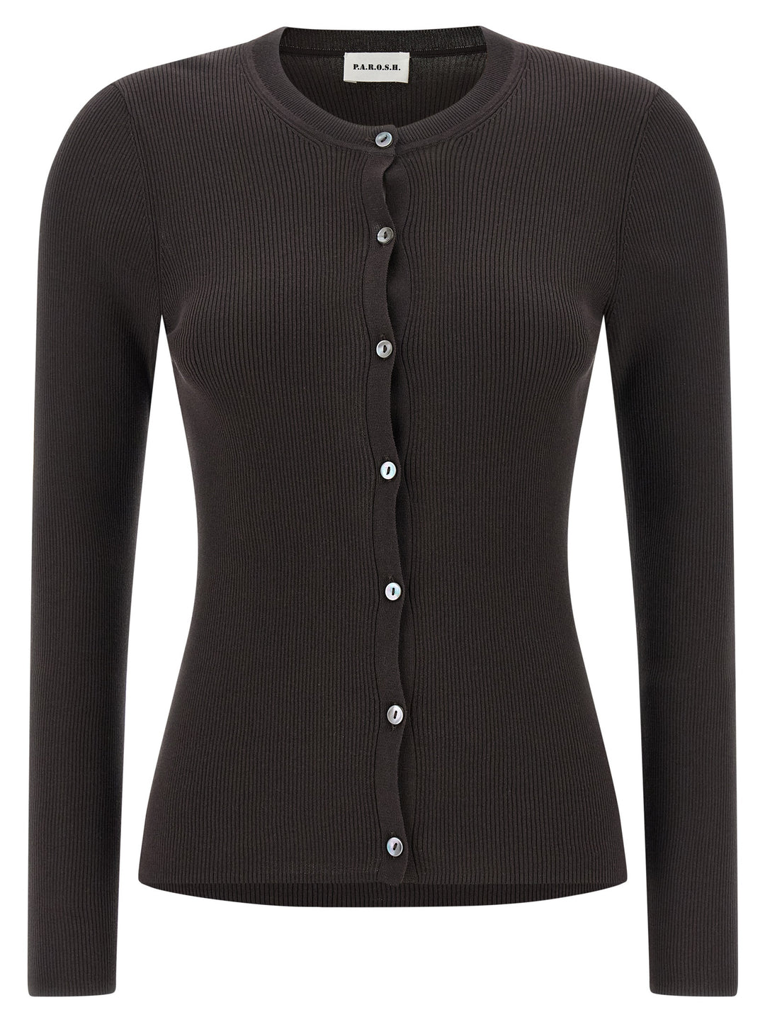 P.A.R.O.S.H. Cipria26 Sweaters and Cardigans - Brown | 6f1bac5c3ba3b0014ef36ff4498d1c87fbae53ac